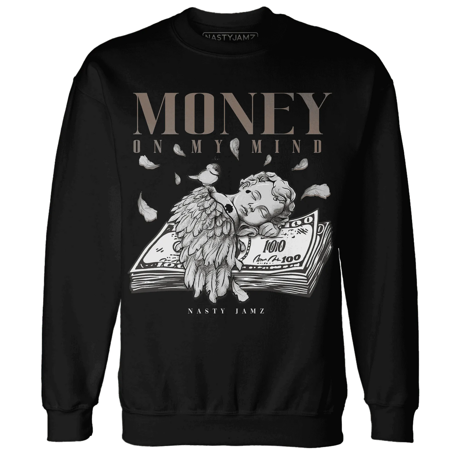 Low-Mocha-1s-NastyJamz-Sweatshirt-Match-Money-On-My-Mind-Angel