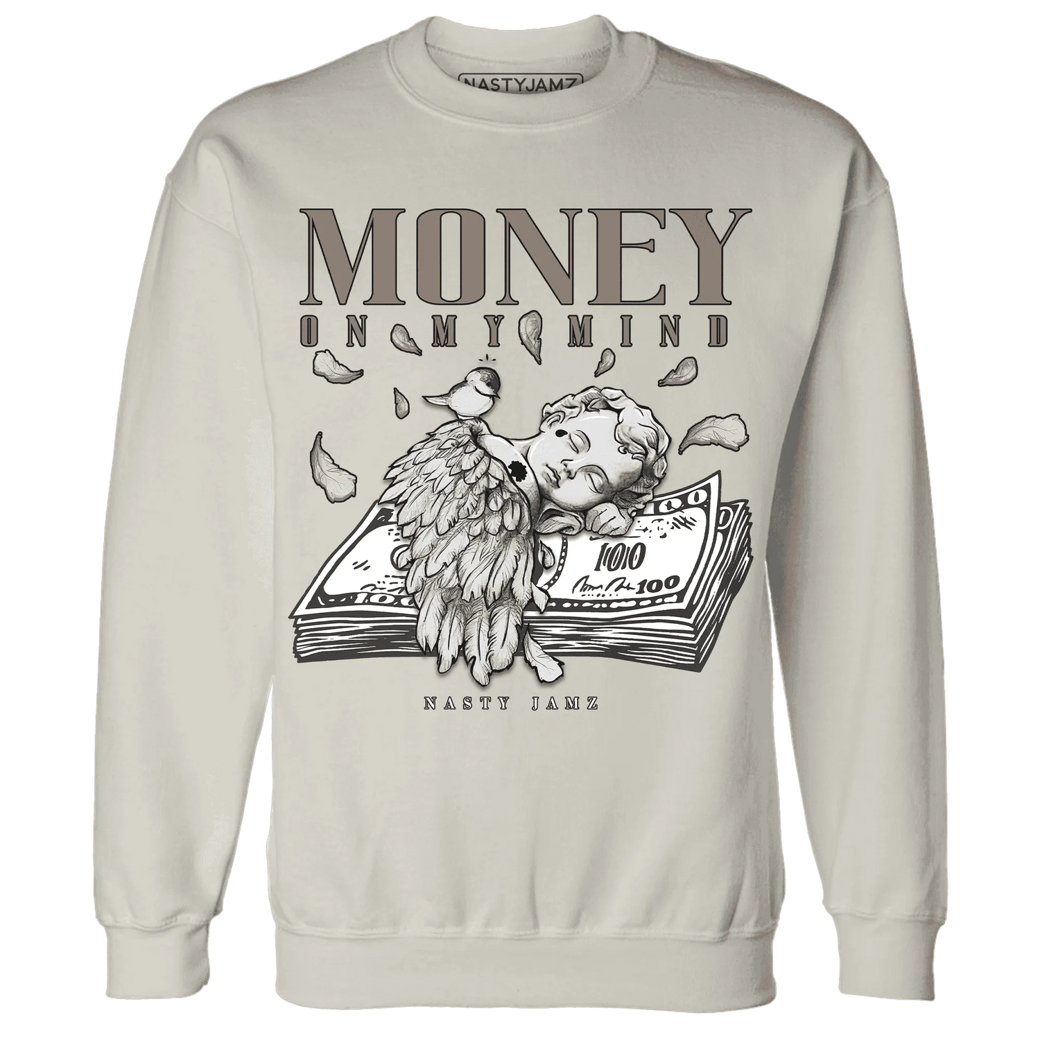 Low-Mocha-1s-NastyJamz-Sweatshirt-Match-Money-On-My-Mind-Angel