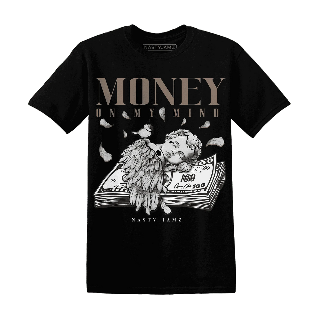 Low-Mocha-1s-NastyJamz-T-Shirt-Match-Money-On-My-Mind-Angel