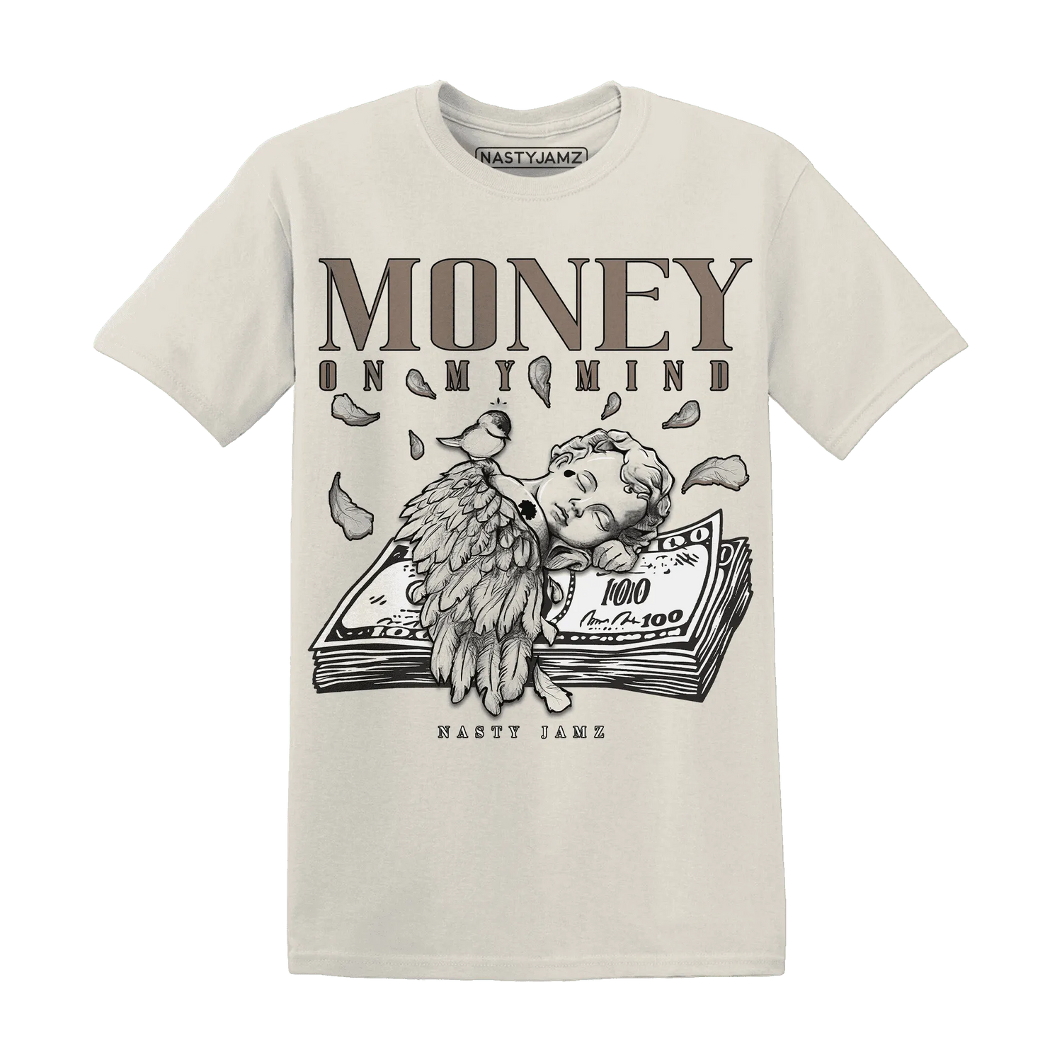 Low-Mocha-1s-NastyJamz-T-Shirt-Match-Money-On-My-Mind-Angel