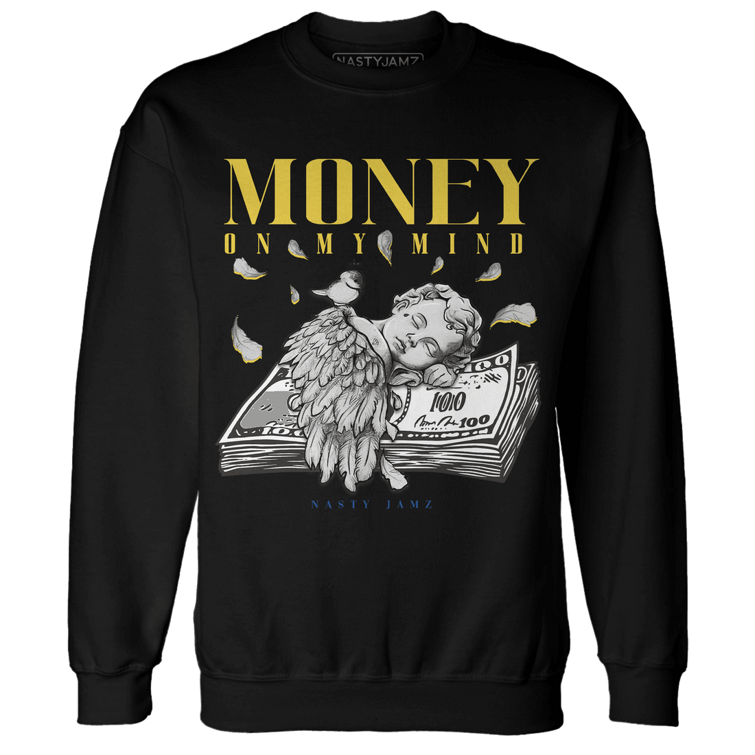 Low OG Canary TVSC 1s Sweatshirt Match Money On My Mind Angel - NastyJamz