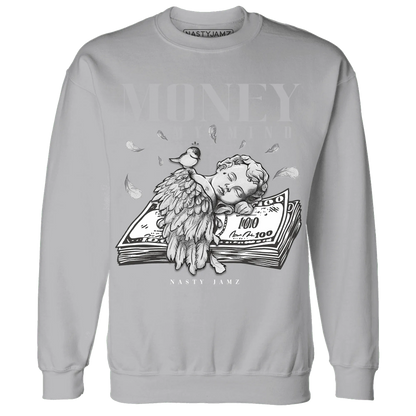 Wolf-Grey-1s-Sweatshirt-Match-Money-On-My-Mind-Angel