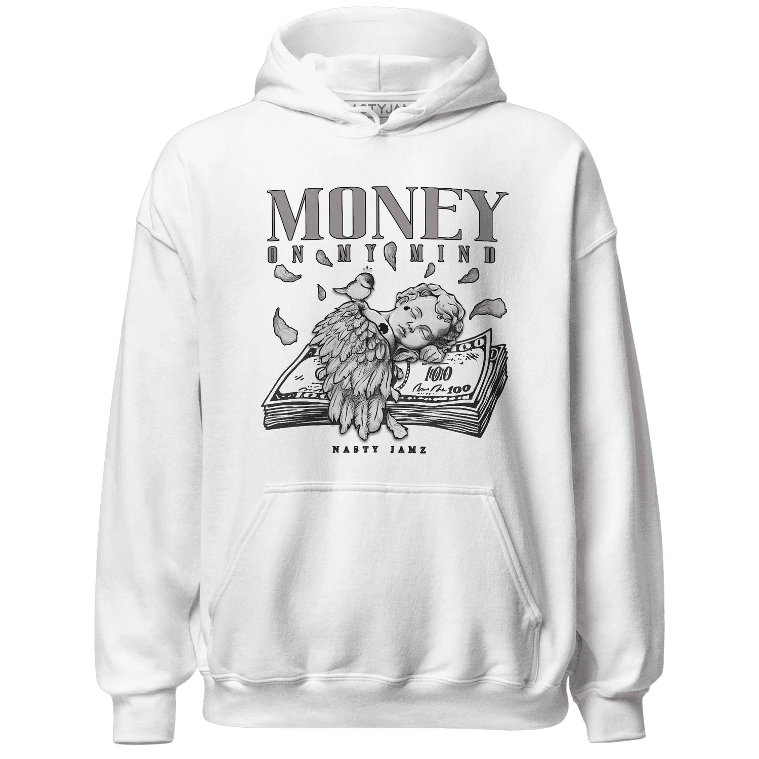 Black-Violet-Ore-3s-NastyJamz-Hoodie-Match-Money-On-My-Mind-Angel