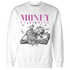 GS Hyper Violet 4s Sweatshirt Match Money On My Mind Angel - NastyJamz