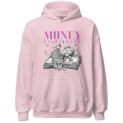 GS Hyper Violet 4s Hoodie Match Money On My Mind Angel - NastyJamz