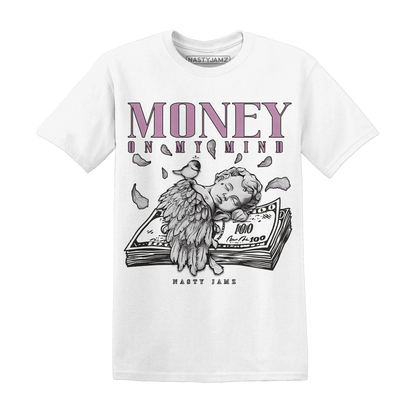 Orchid-Neutral-Grey-Black-White-4s-T-Shirt-Match-Money-On-My-Mind-Angel
