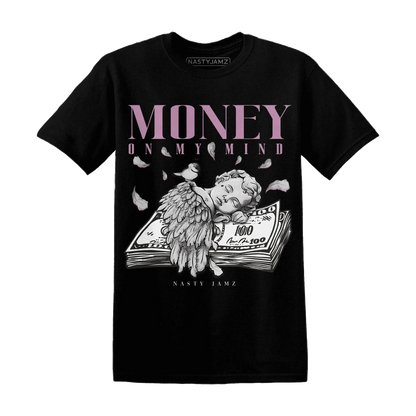 Orchid-Neutral-Grey-Black-White-4s-T-Shirt-Match-Money-On-My-Mind-Angel