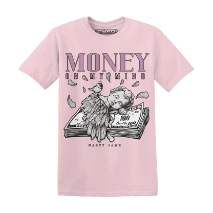Orchid-Neutral-Grey-Black-White-4s-T-Shirt-Match-Money-On-My-Mind-Angel