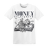 White-Navy-6s-T-Shirt-Match-Money-On-My-Mind-Angel
