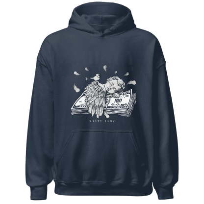 White-Navy-6s-Hoodie-Match-Money-On-My-Mind-Angel