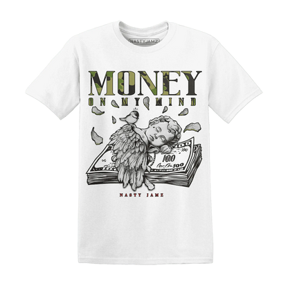 AM-90-Dark-Sage-Solar-Red-T-Shirt-Match-Money-On-My-Mind-Angel