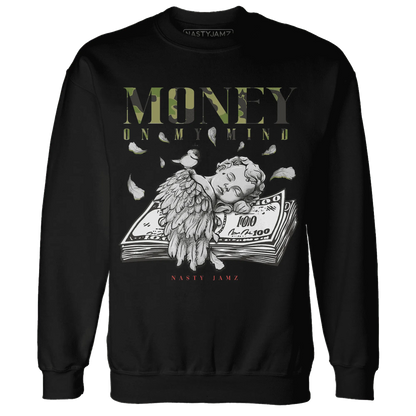 AM-90-Dark-Sage-Solar-Red-Sweatshirt-Match-Money-On-My-Mind-Angel
