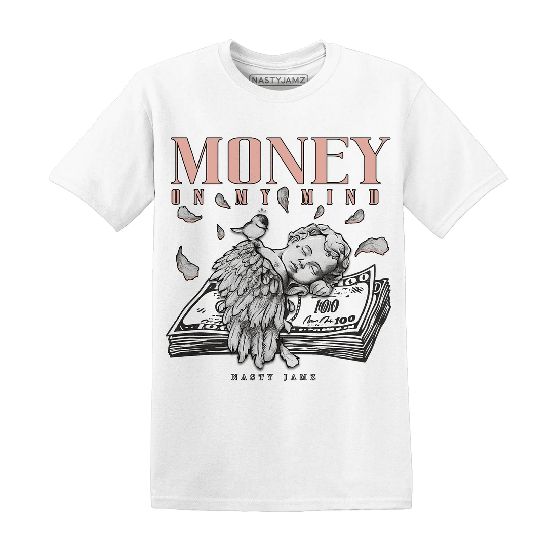 Dunk-Low-Glacier-Blue-Arctic-Orange-T-Shirt-Match-Money-On-My-Mind-Angel