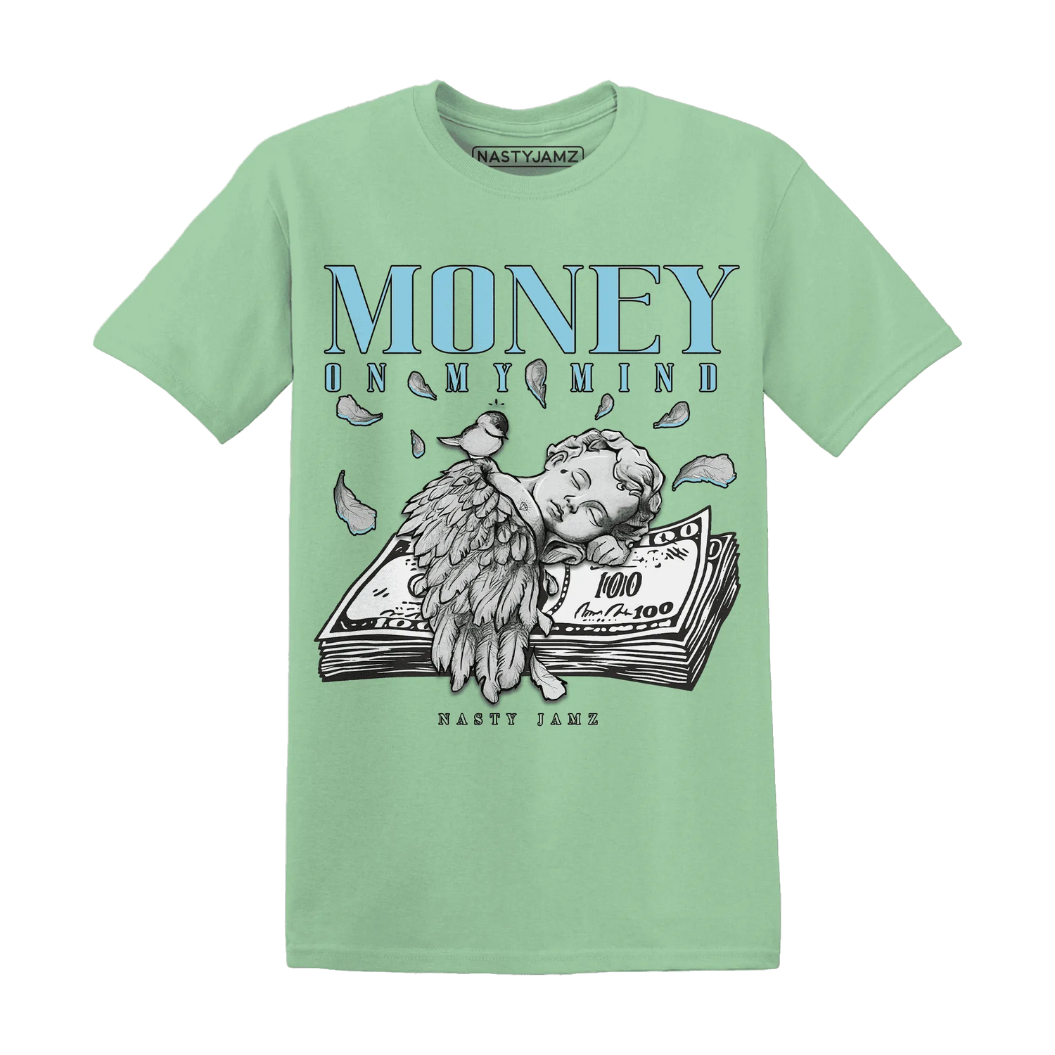 Dunk-Verdy-Visty-NastyJamz-T-Shirt-Match-Money-On-My-Mind-Angel