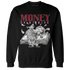Retro Red Taxi 12s Sweatshirt Match Money On My Mind Angel - NastyJamz