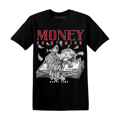 Retro Red Taxi 12s T Shirt Money On My Mind Angel - NastyJamz