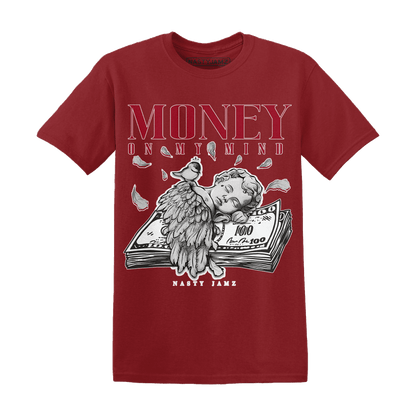 Retro Red Taxi 12s T Shirt Money On My Mind Angel - NastyJamz