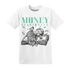 High OG Green Glow 1s T Shirt Money On My Mind Angel - NastyJamz