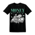 High OG Green Glow 1s T Shirt Money On My Mind Angel - NastyJamz