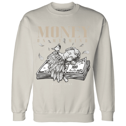 Latte 1s Sweatshirt Match Money On My Mind Angel - NastyJamz