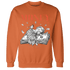 Georgia Peach 3s Sweatshirt Match Money On My Mind Angel - NastyJamz