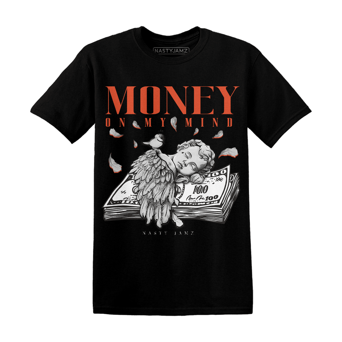 Georgia Peach 3s T Shirt Money On My Mind Angel - NastyJamz