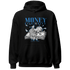 Industrial Blue 4s Hoodie Match Money On My Mind Angel - NastyJamz