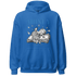 Industrial Blue 4s Hoodie Match Money On My Mind Angel - NastyJamz