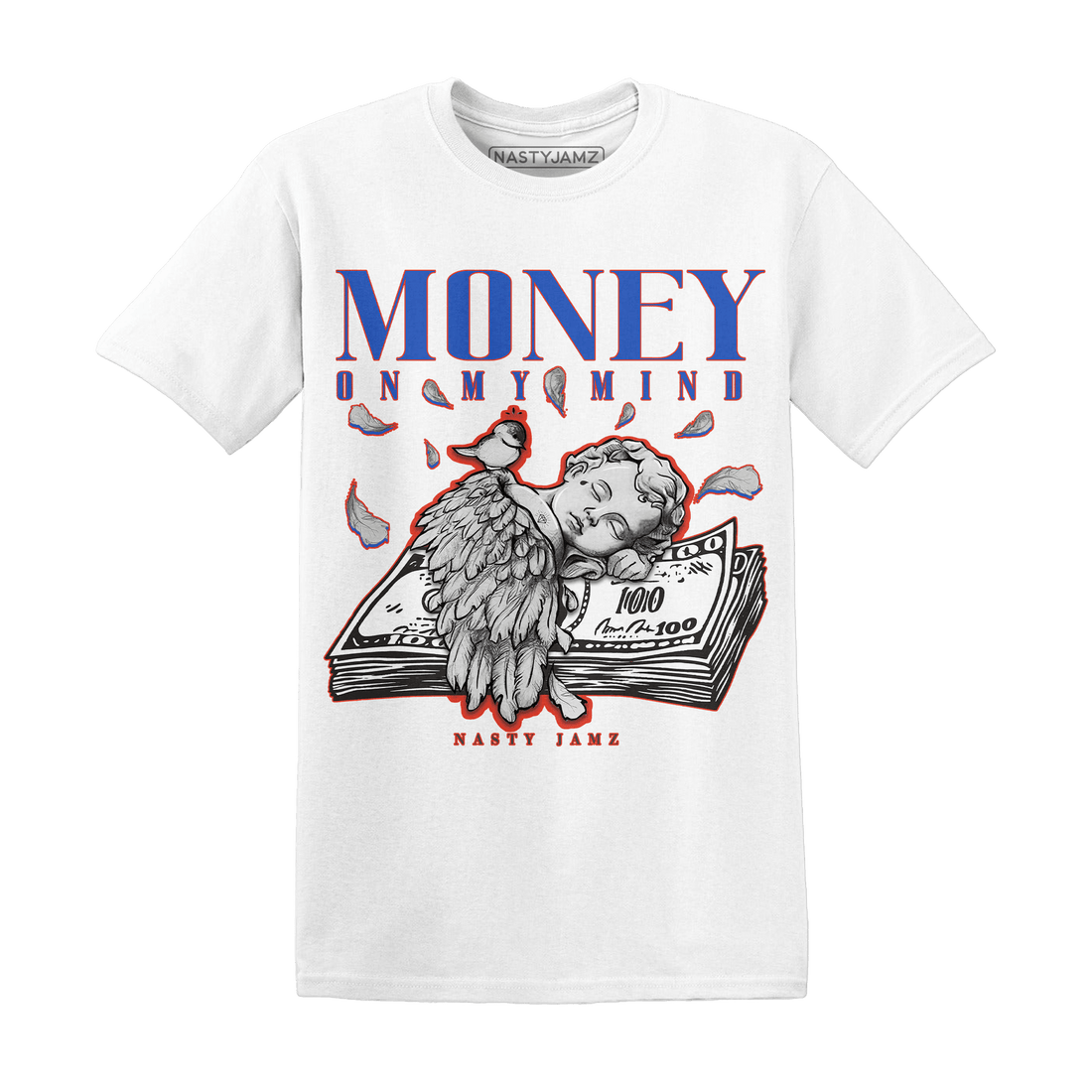 KB 4 Protro Philly T Shirt Money On My Mind Angel - NastyJamz