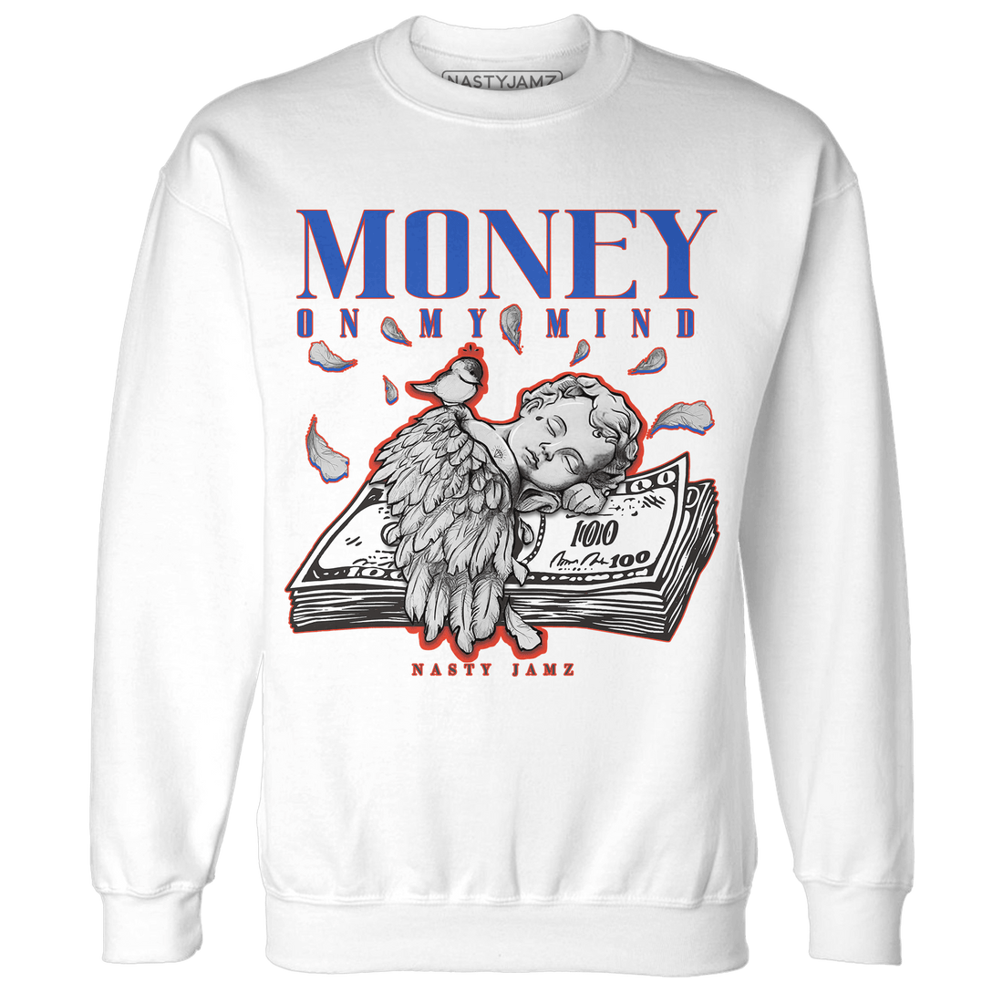 KB 4 Protro Philly Sweatshirt Match Money On My Mind Angel - NastyJamz