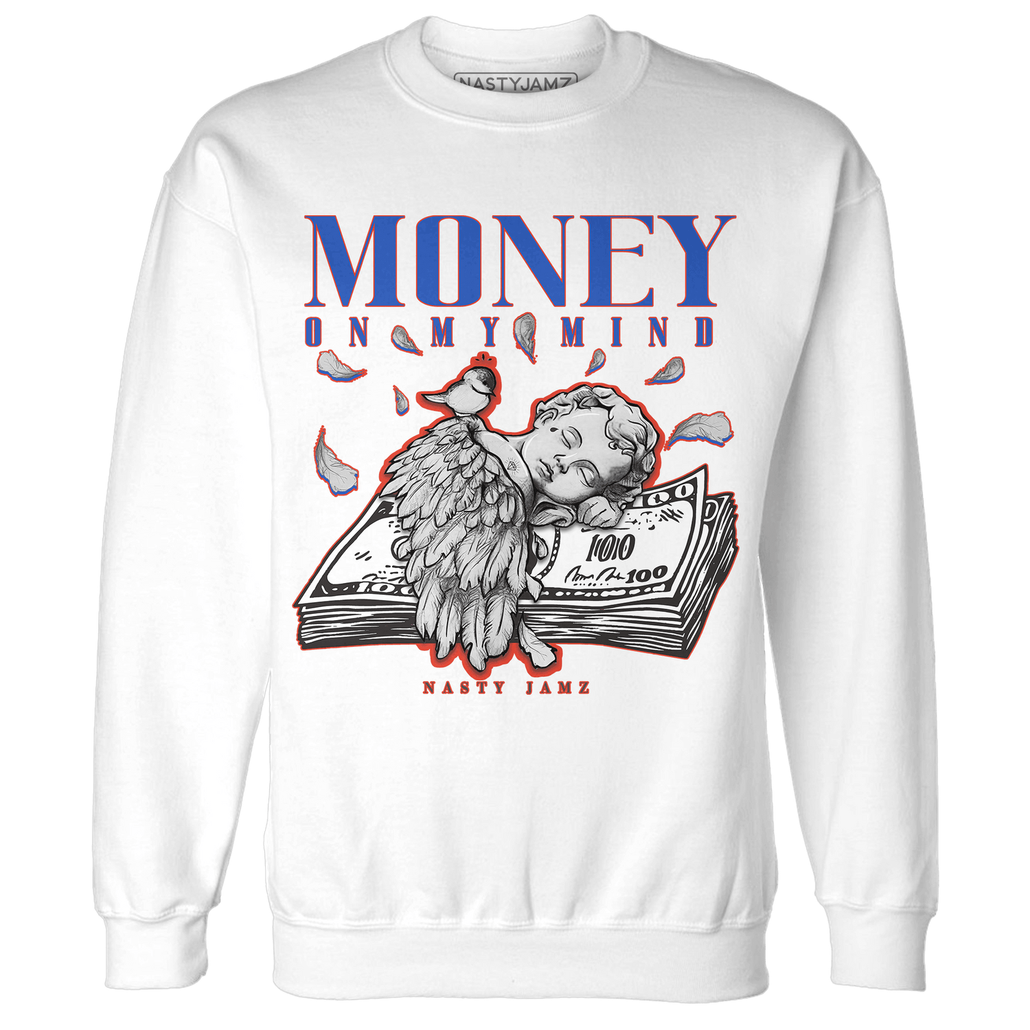 KB 4 Protro Philly Sweatshirt Match Money On My Mind Angel - NastyJamz