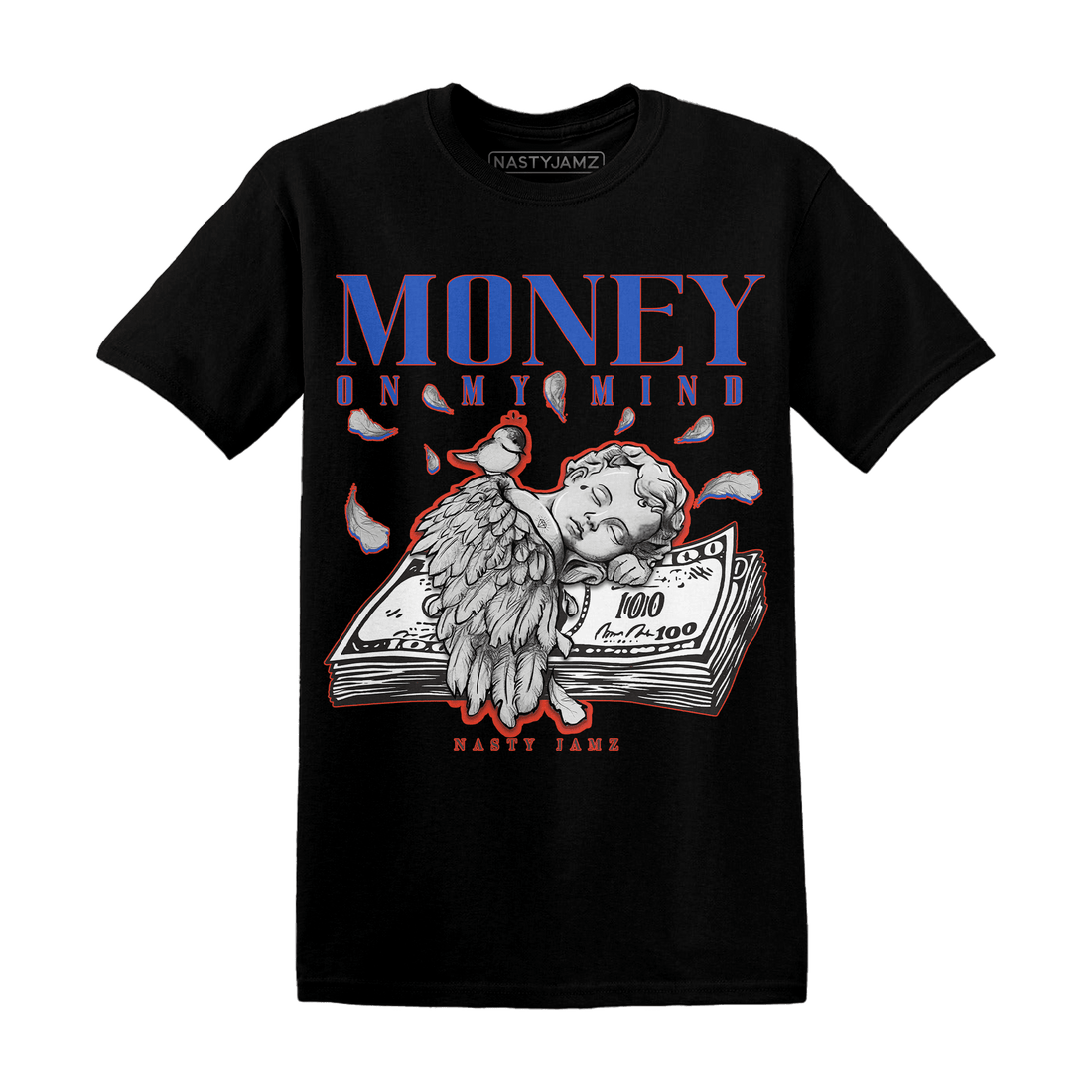 KB 4 Protro Philly T Shirt Money On My Mind Angel - NastyJamz