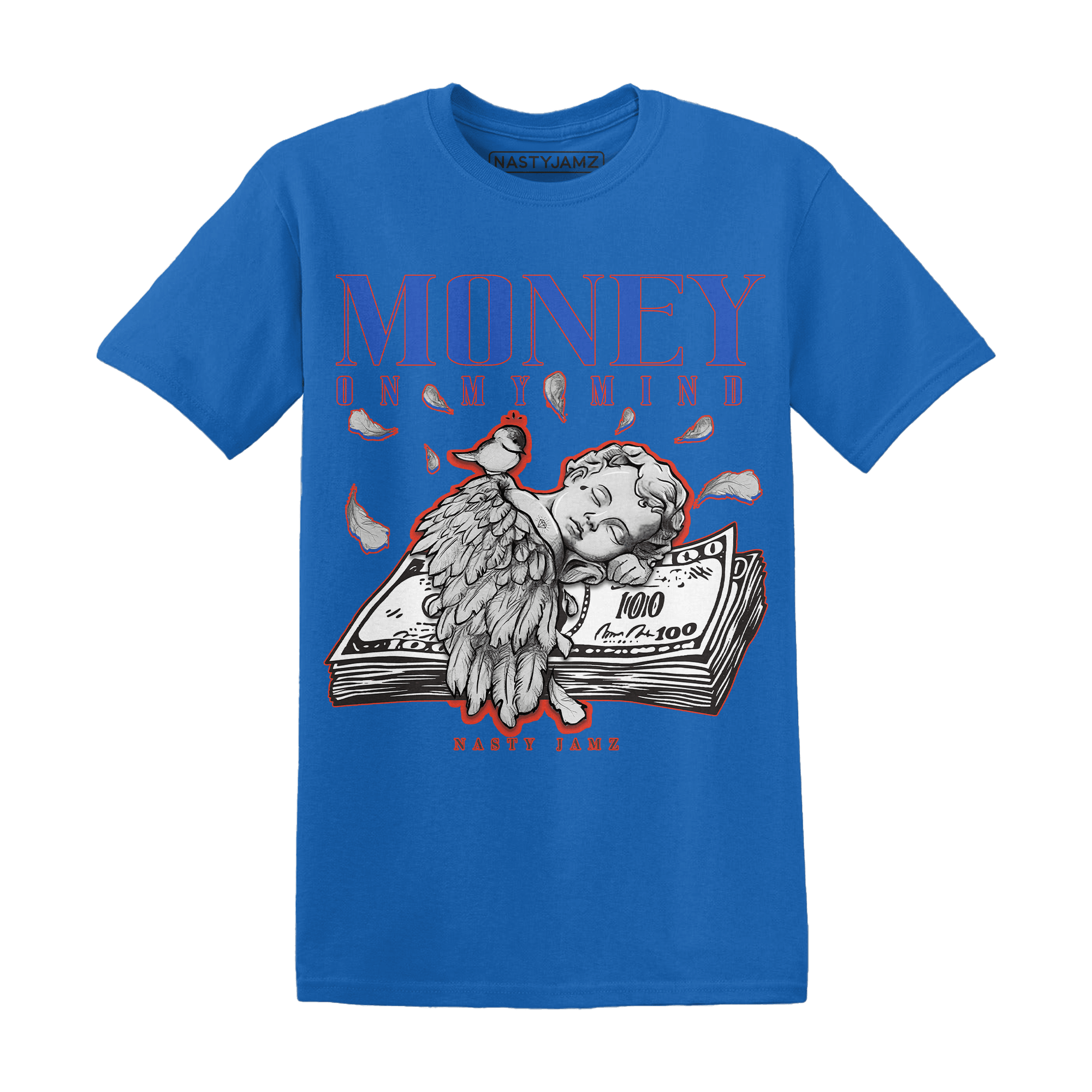KB 4 Protro Philly T Shirt Money On My Mind Angel - NastyJamz