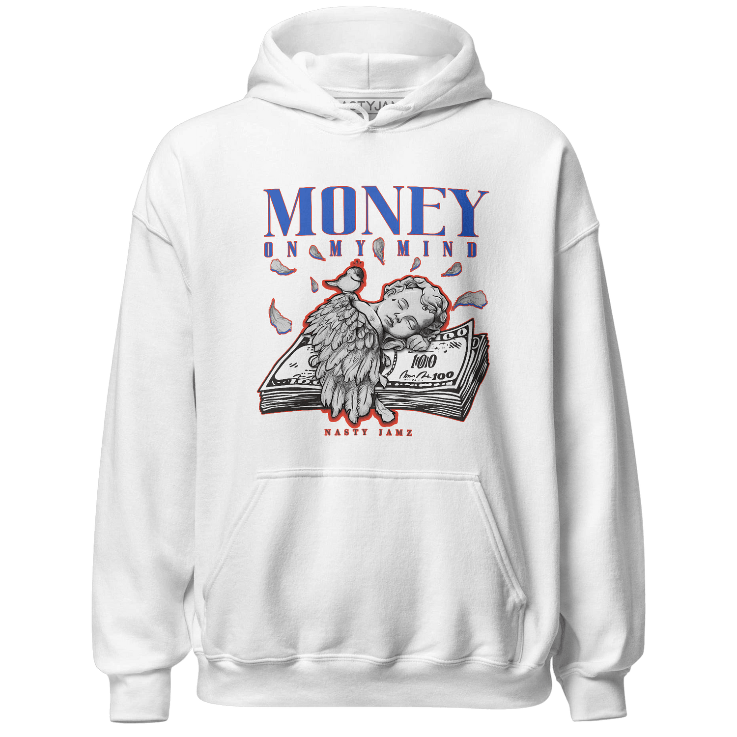 KB 4 Protro Philly Hoodie Match Money On My Mind Angel - NastyJamz