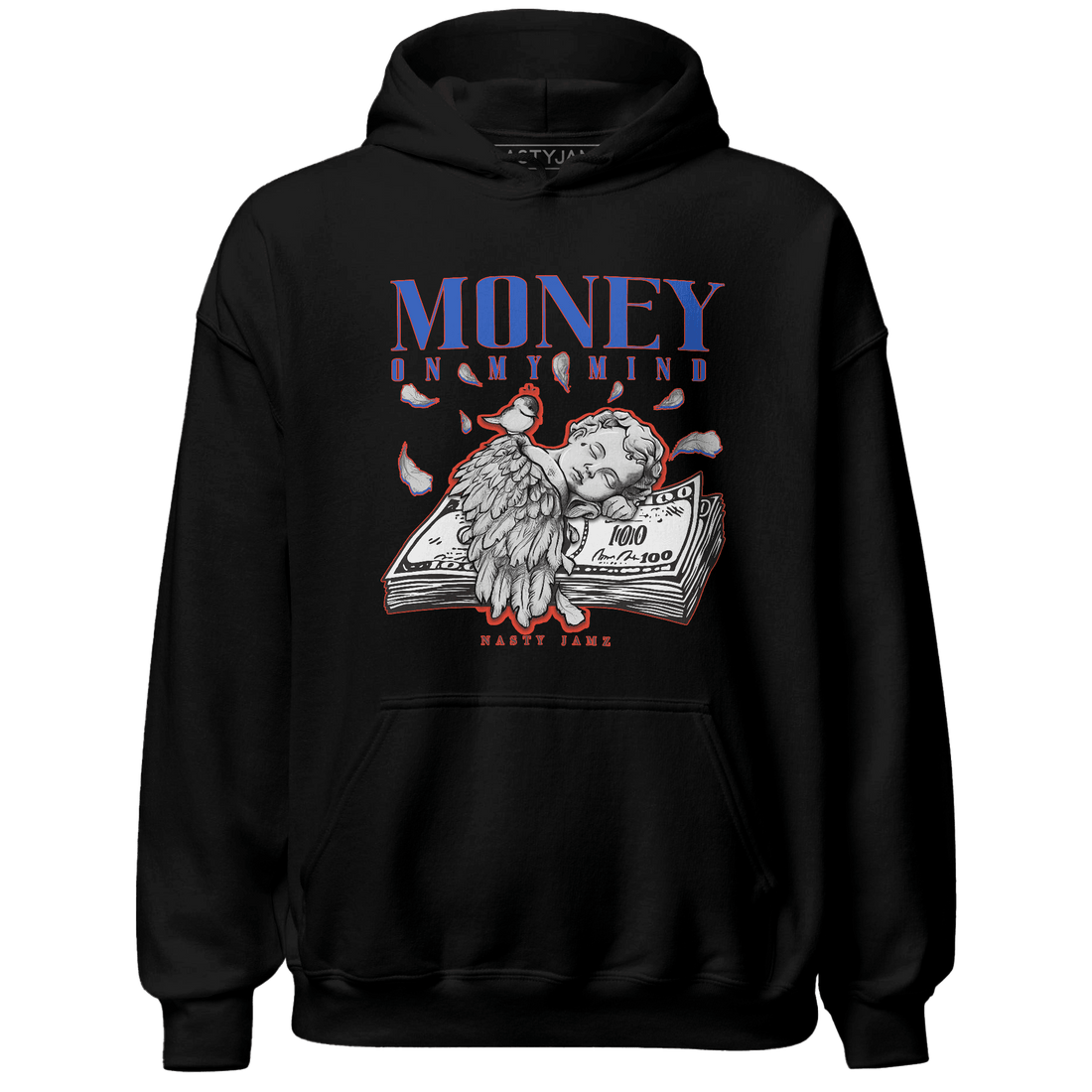 KB 4 Protro Philly Hoodie Match Money On My Mind Angel - NastyJamz