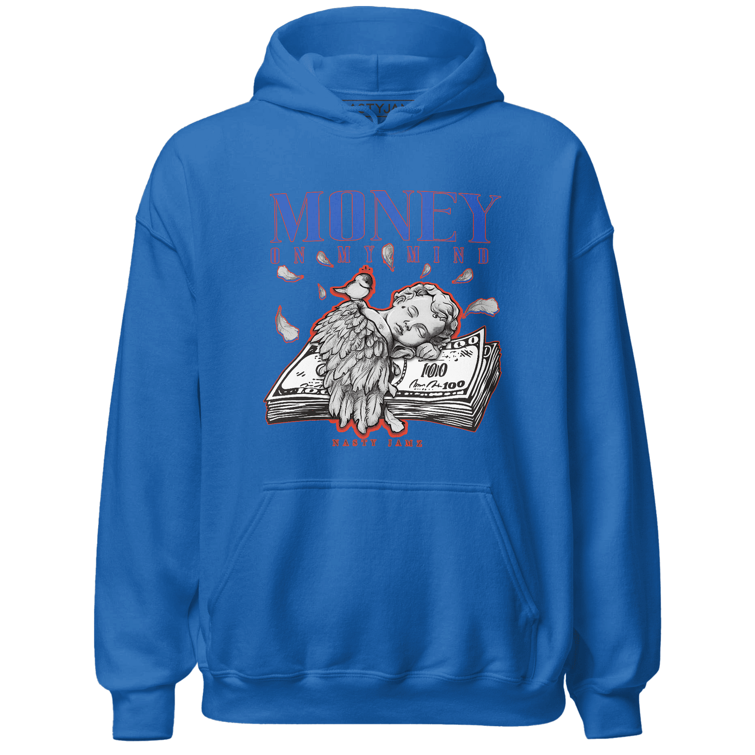 KB 4 Protro Philly Hoodie Match Money On My Mind Angel - NastyJamz
