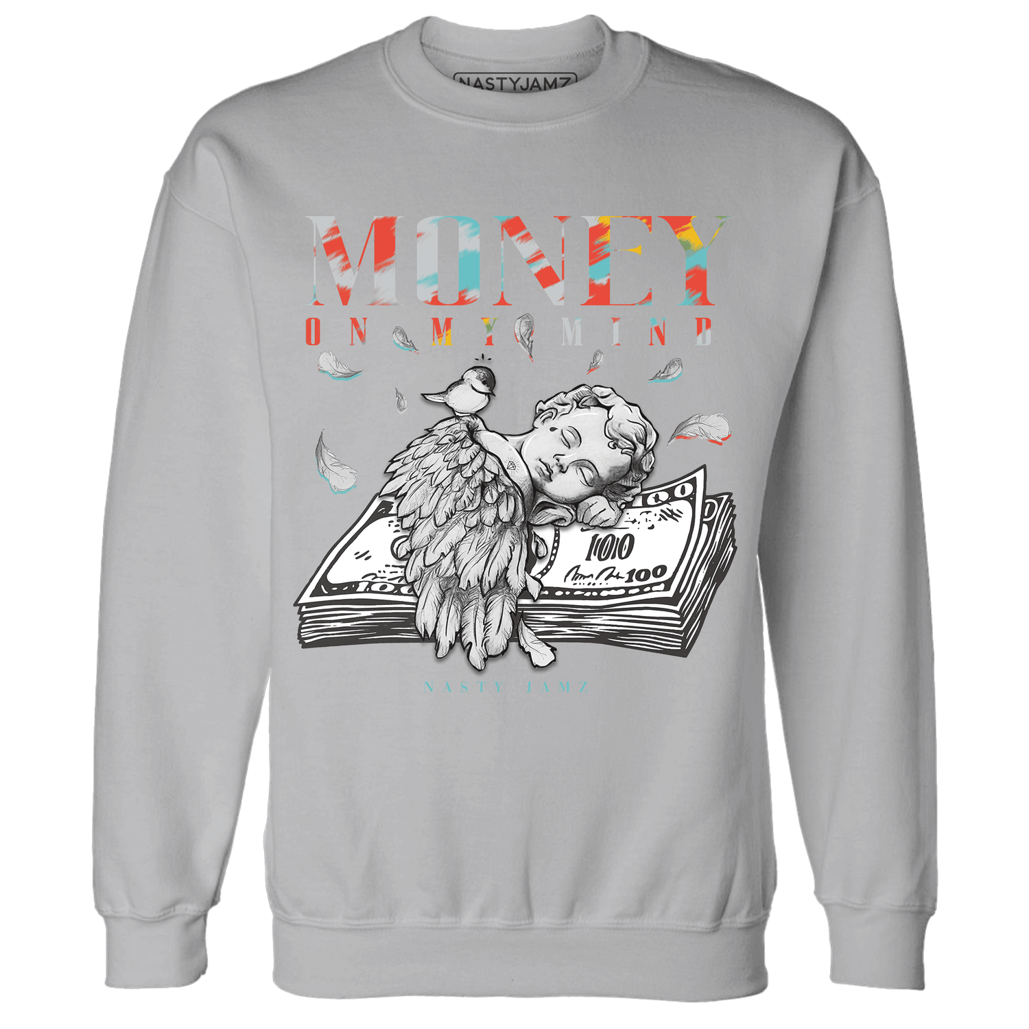 KB 8 Protro Venice Beach Sweatshirt Match Money On My Mind Angel - NastyJamz