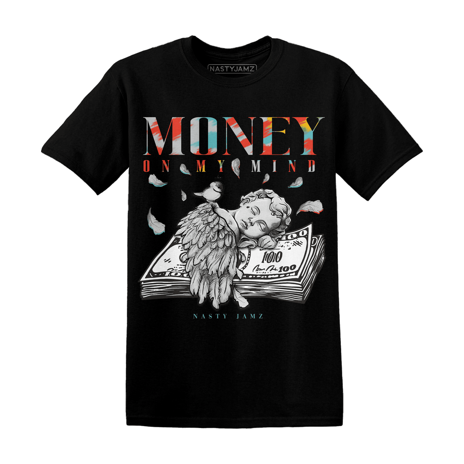 KB 8 Protro Venice Beach T Shirt Money On My Mind Angel - NastyJamz
