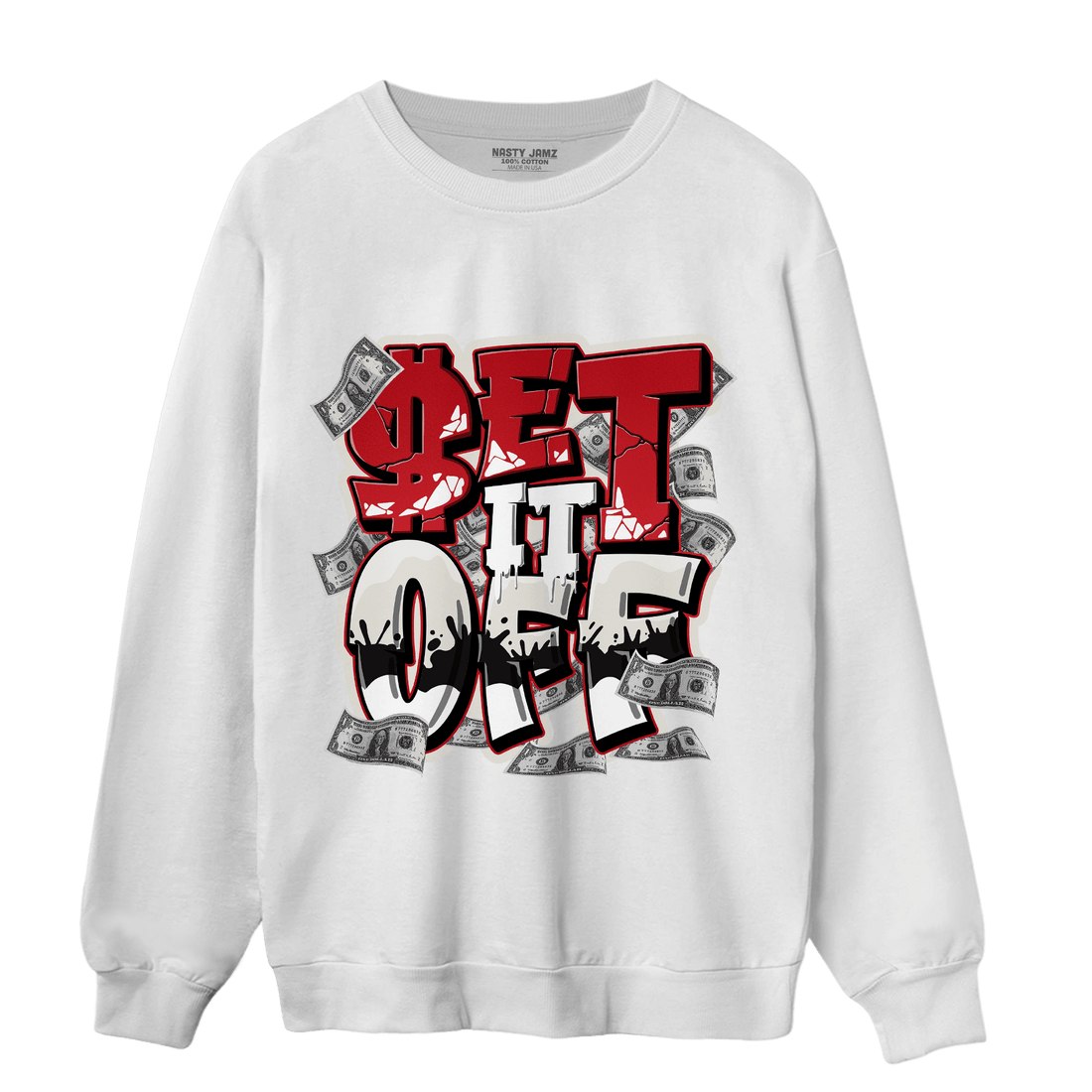 Low OG Trophy Room 1s Sweatshirt Match Money Set It Off - NastyJamz