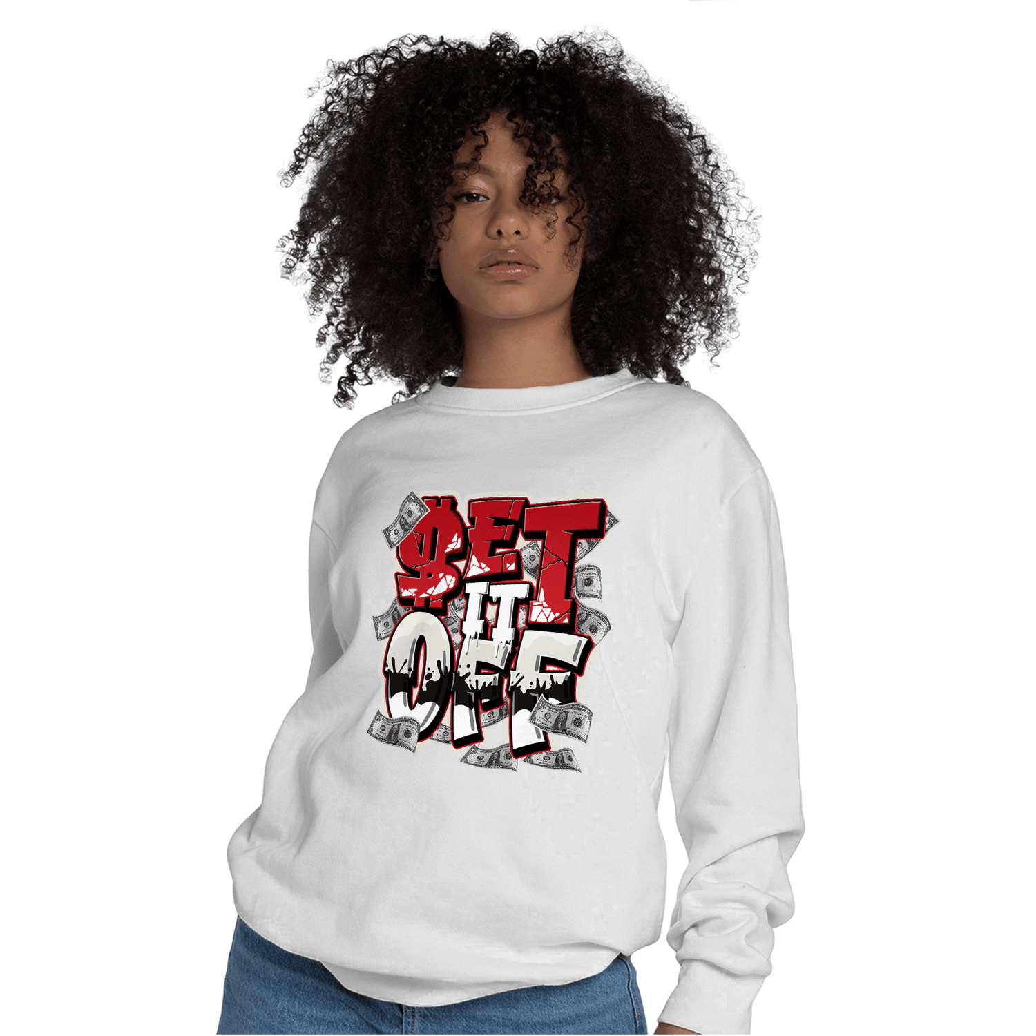 Low OG Trophy Room 1s Sweatshirt Match Money Set It Off - NastyJamz