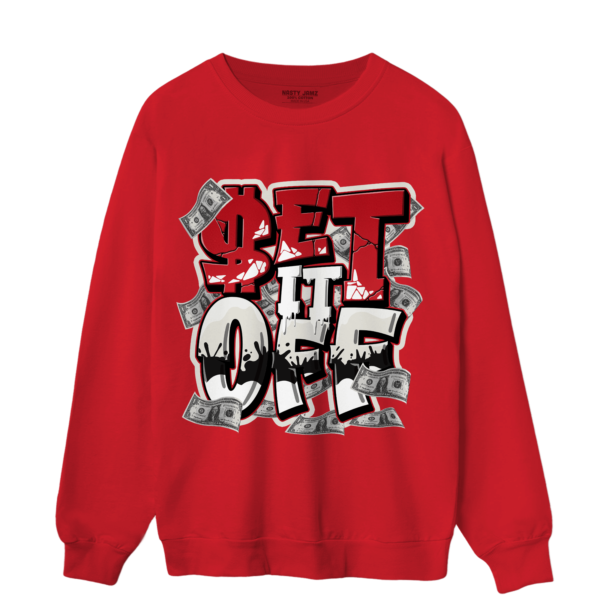 Low OG Trophy Room 1s Sweatshirt Match Money Set It Off - NastyJamz
