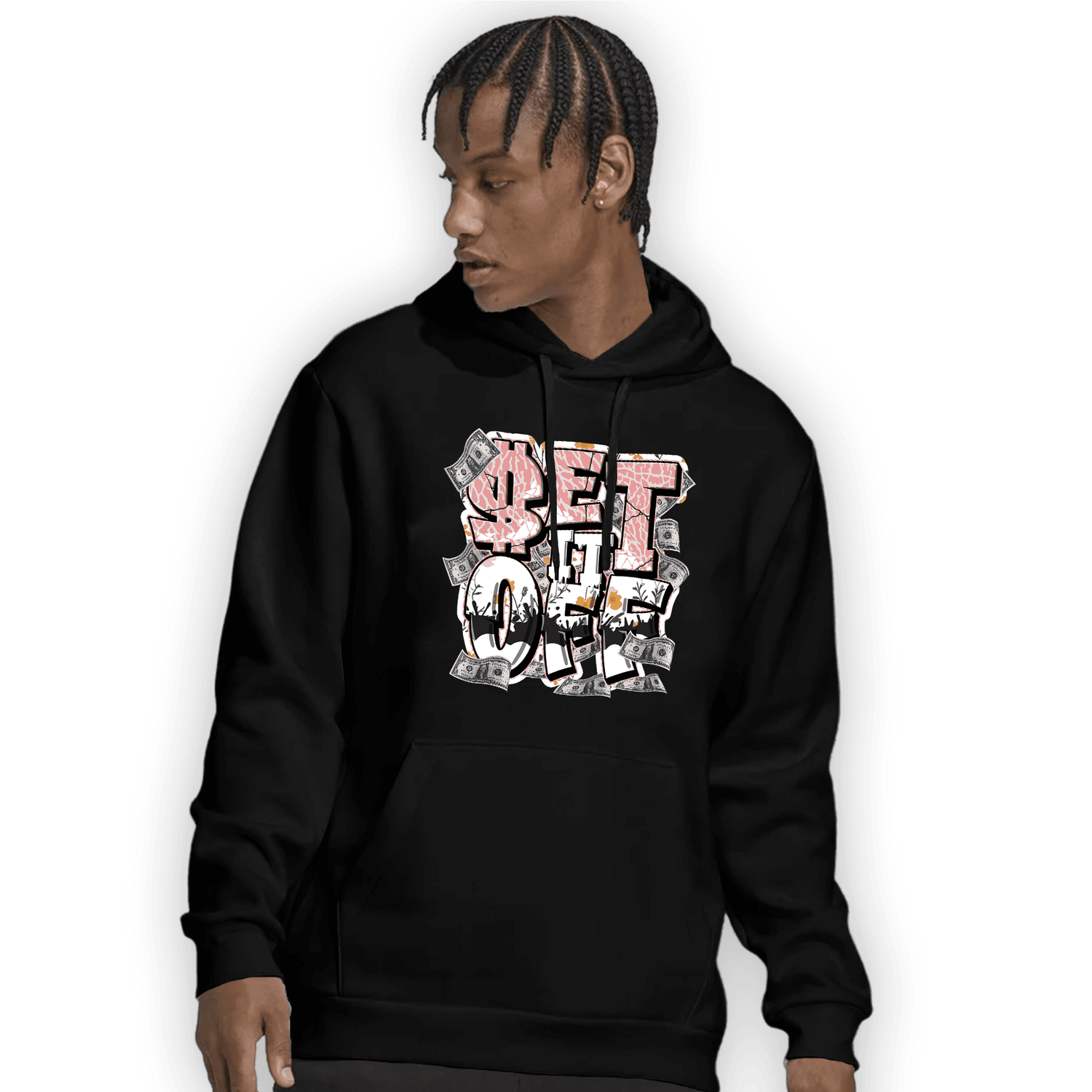 Red Stardust 3s Hoodie Match Money Set It Off - NastyJamz