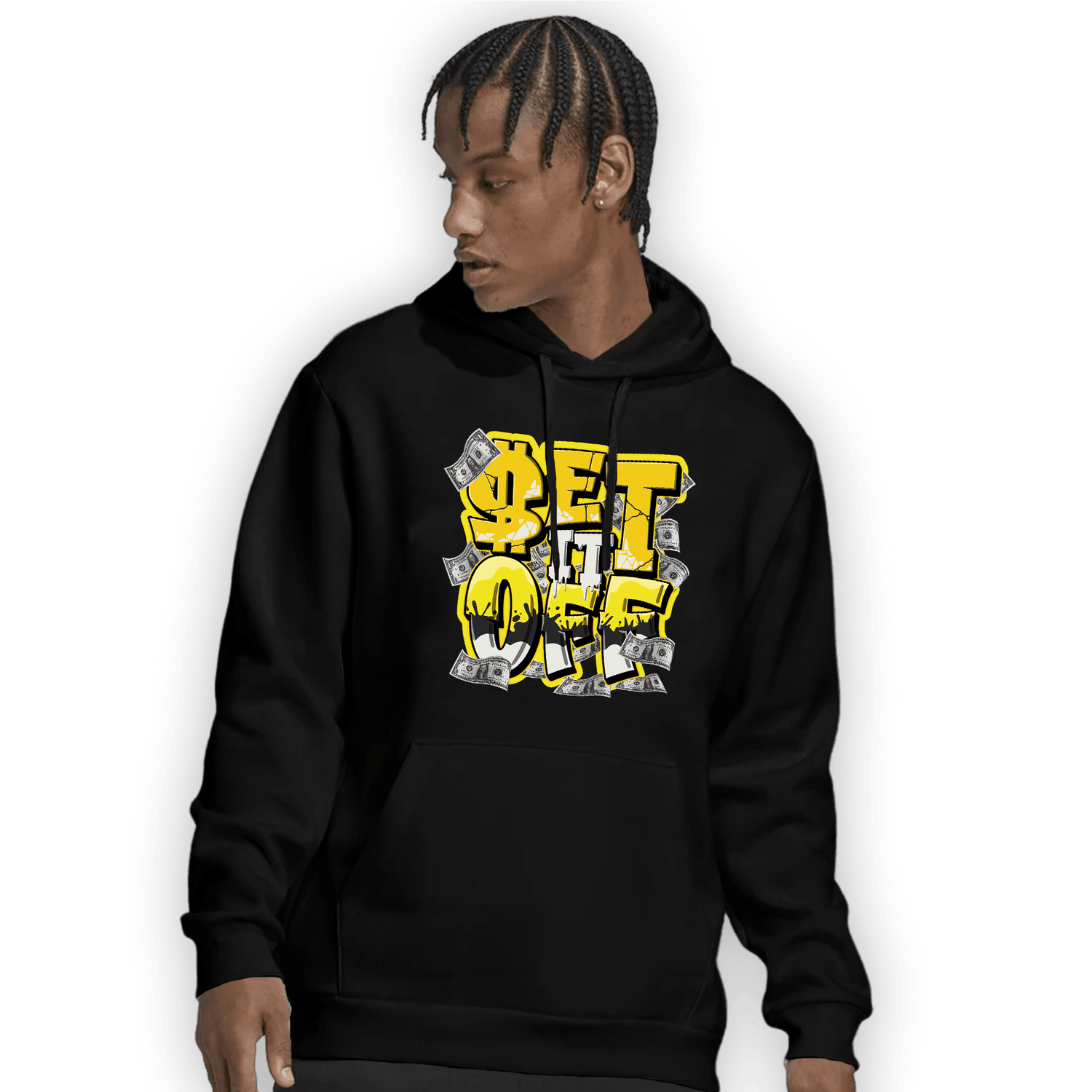 Vivid Sulfur 4s Hoodie Match Money Set It Off - NastyJamz