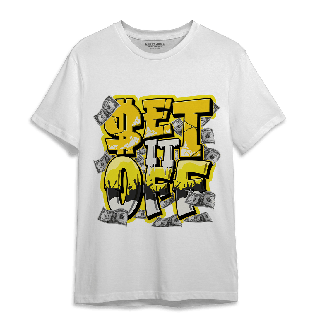 Vivid Sulfur 4s T Shirt Match Money Set It Off - NastyJamz