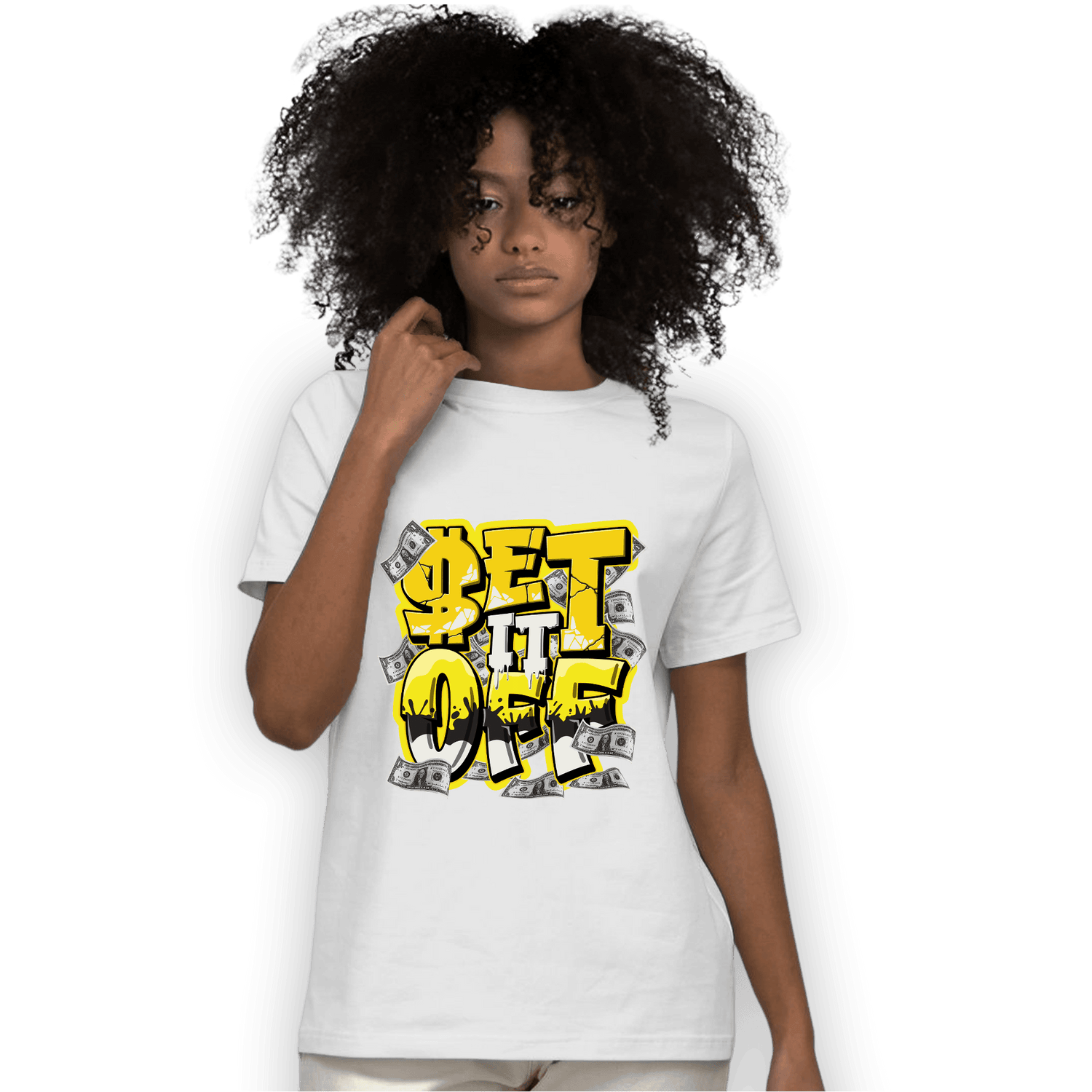 Vivid Sulfur 4s T Shirt Match Money Set It Off - NastyJamz