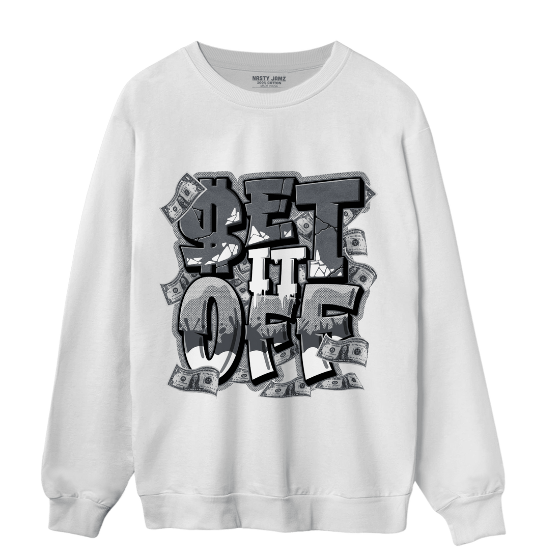 Air Max 90 Iron Grey Sweatshirt Match Money Set It Off - NastyJamz