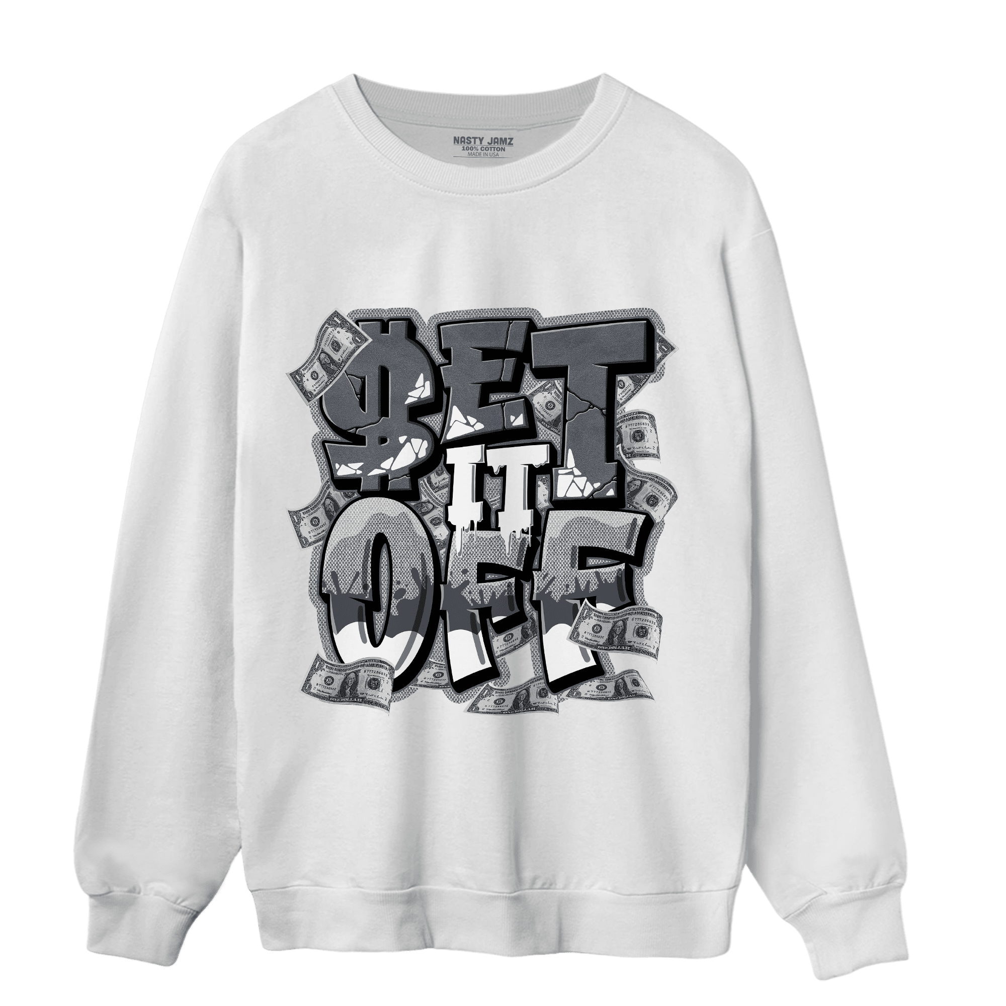 Air Max 90 Iron Grey Sweatshirt Match Money Set It Off - NastyJamz