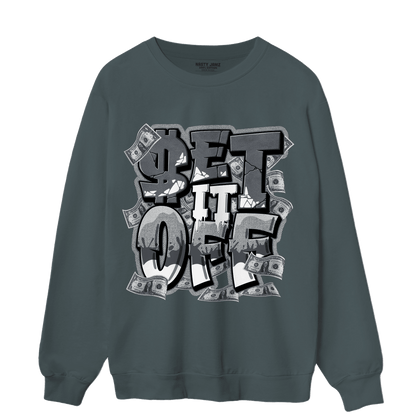 Air Max 90 Iron Grey Sweatshirt Match Money Set It Off - NastyJamz