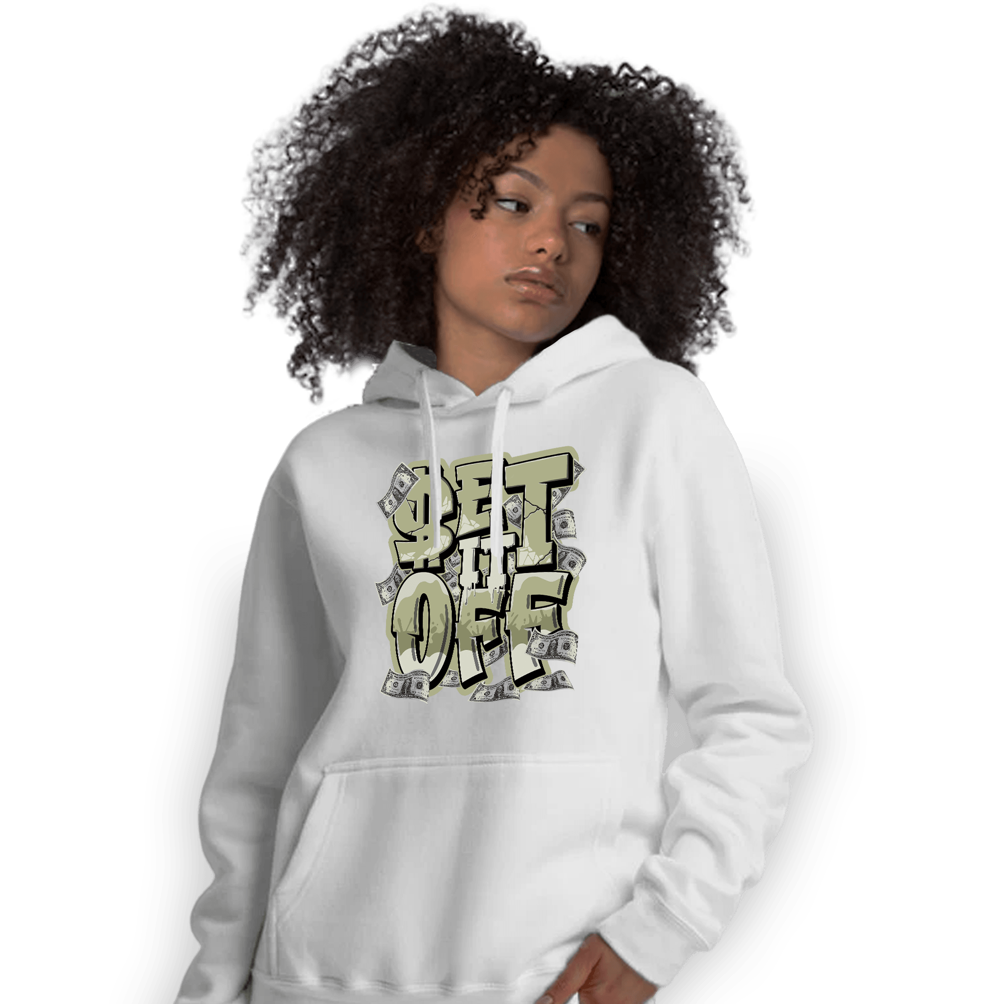 Yeezy Slide Resin Hoodie Match Money Set It Off - NastyJamz