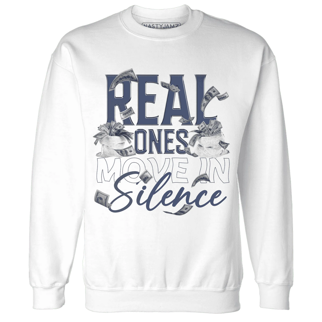 Low-Diffused-Blue-11s-Sweatshirt-Match-Move-In-Silence-Money